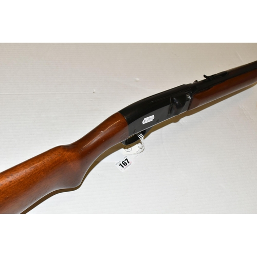 167 - PURCHASER MUST BE AN R.F.D OR HAVE APPROPRIATE FIREARMS CERTIFICATE A REMINGTON SPEEDMASTER MODEL 55... 