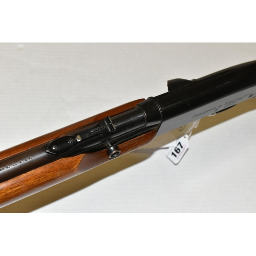 167 - PURCHASER MUST BE AN R.F.D OR HAVE APPROPRIATE FIREARMS CERTIFICATE A REMINGTON SPEEDMASTER MODEL 55... 