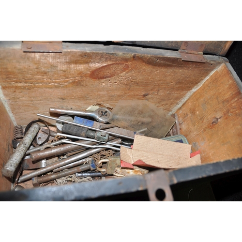 1053 - TWO TOOLBOXES CONTAINING AUTOMOTIVE AND ENGINEERING TOOLS including spanners by Elora, Georg, Britoo... 