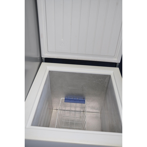 1061 - AN ELECTROLUX COMPACT CHEST FREEZER width 55cm depth 57cm height 86cm (PAT pass and working at -18 d... 