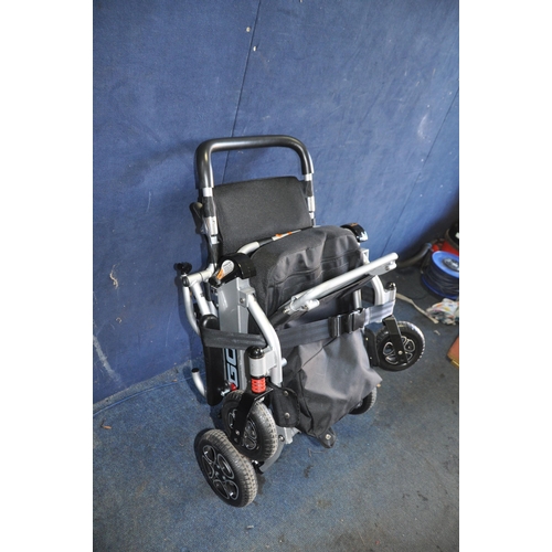 1070 - AN I GO FOLDING ELECTRIC WHEELCHAIR with two batteries and two chargers (PAT pass and working)