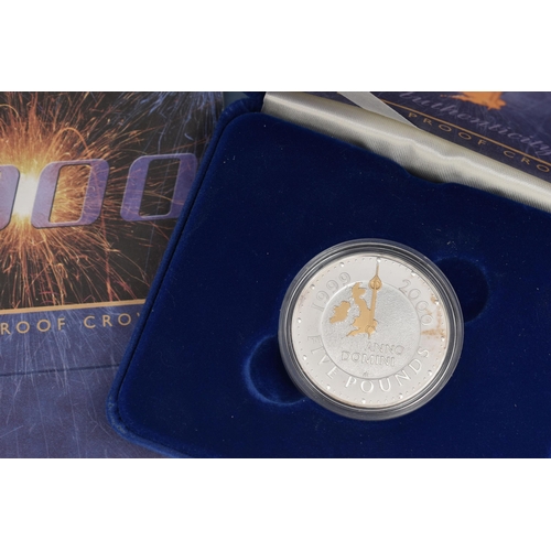 137 - A PARCEL OF COINS AND COMMEMORATIVES, to include Day of the Concorde commemorative issue Sterling si... 