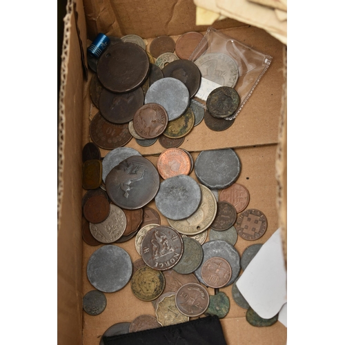 138 - A BOX OF COINS AND COMMEMORATIVES, to include approximately 40x Diamond Jubilee coin collection 24ct... 