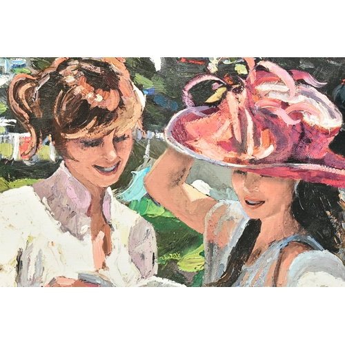 309 - SHERREE VALENTINE DAINES (BRITISH 1959) 'ROYAL ASCOT LADIES DAY II' a signed limited edition print 1... 