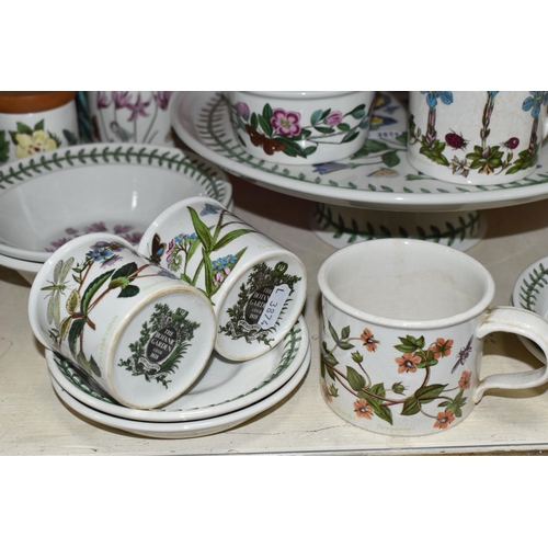 398 - A QUANTITY OF PORTMEIRION BOTANIC GARDEN AND A SMALL QUANTITY OF OTHER CERAMICS, METALWARES, ETC, th... 