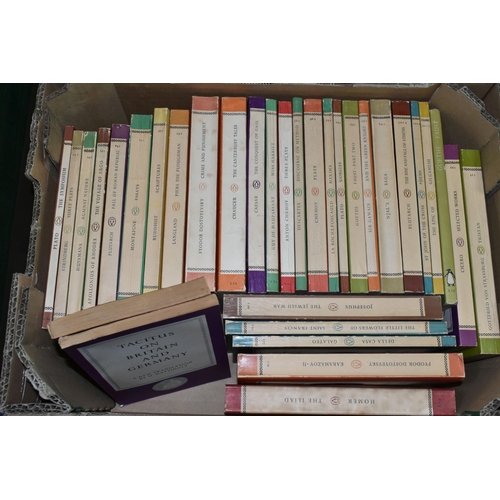 432 - EIGHT BOXES OF BOOKS containing approximately 195 miscellaneous title in hardback and paperback form... 