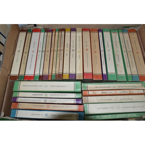 432 - EIGHT BOXES OF BOOKS containing approximately 195 miscellaneous title in hardback and paperback form... 