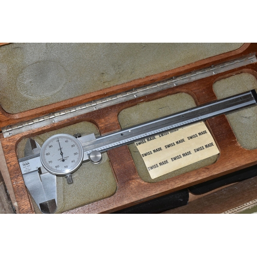 481 - A QUANTITY OF ASSORTED CASED MICROMETERS AND OTHER MEASURING INSTRUMENTS, assorted sizes, items by M... 