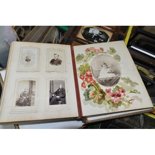 490 - THREE BOXES OF EARLY 20TH CENTURY EPHEMERA containing eight albums of postcards and personal photogr... 