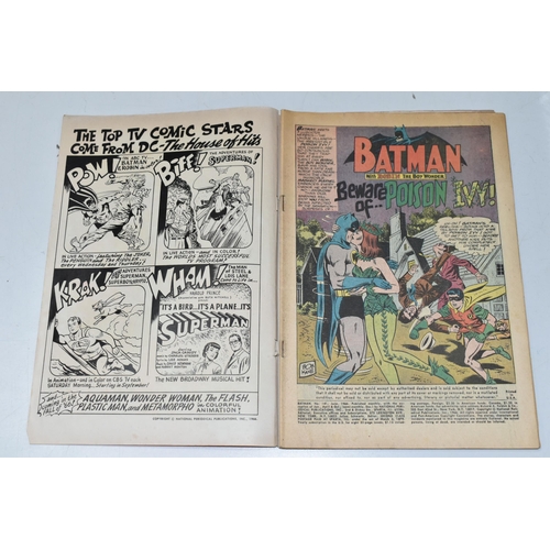 512 - BATMAN NO. 181 DC COMIC, first appearance of Poison Ivy, some pages are loose but are all included (... 