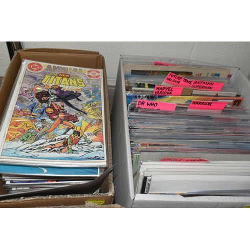 514 - OVER ONE THOUSAND COMICS AND MAGAZINES, including The Amazing Spider-Man, X-Men, Thor, Iron Man, Cap... 