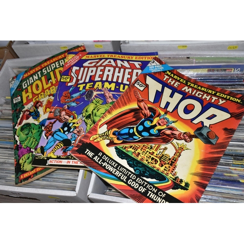 514 - OVER ONE THOUSAND COMICS AND MAGAZINES, including The Amazing Spider-Man, X-Men, Thor, Iron Man, Cap... 