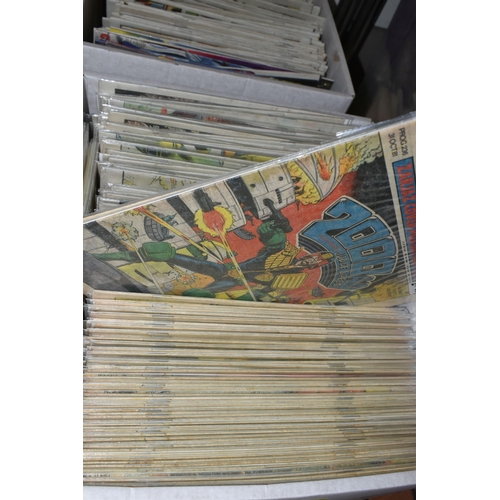 514 - OVER ONE THOUSAND COMICS AND MAGAZINES, including The Amazing Spider-Man, X-Men, Thor, Iron Man, Cap... 