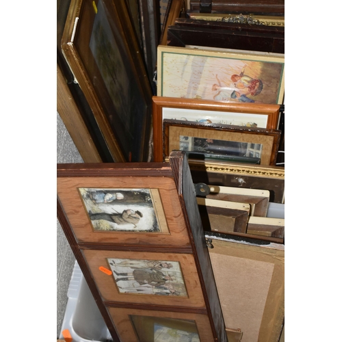 536 - SEVEN BOXES AND LOOSE ASSORTED PRINTS ETC, to include prints after Myles Birket Foster, Kurt Meyers ... 