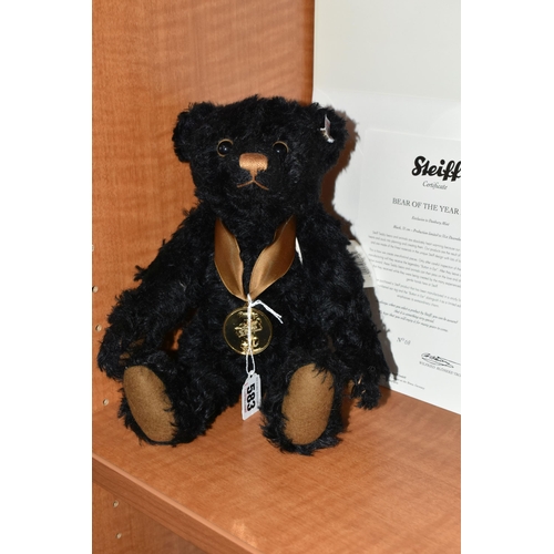 583 - THREE BOXED STEIFF LIMITED EDITION 'BEAR OF THE YEAR' FOR  2014, 2015 AND 2016, EXCLUSIVE TO DANBURY... 