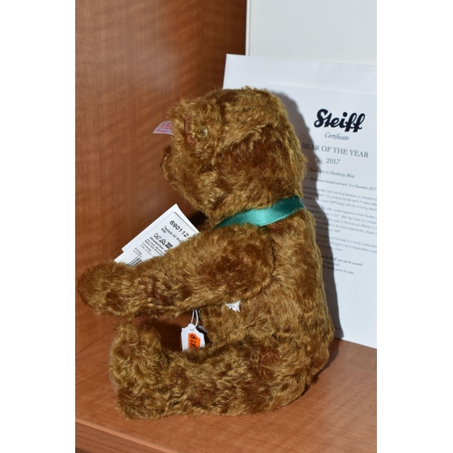 584 - THREE BOXED STEIFF LIMITED EDITION 'BEAR OF THE YEAR' FOR 2017, 2018 AND 2019, EXCLUSIVE TO DANBURY ... 