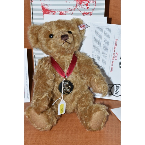 585 - THREE BOXED STEIFF LIMITED EDITION 'BEAR OF THE YEAR' FOR 2020, 2021 AND 2022, EXCLUSIVE TO DANBURY ... 