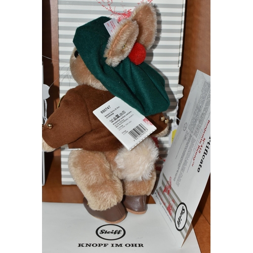 590 - A BOXED STEIFF LIMITED EDITION 'BENJAMIN BUNNY' EXCLUSIVE TO DANBURY MINT, no.690747, ltd ed no.412/... 