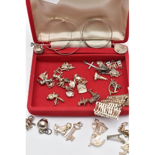 75 - AN ASSORTMENT OF SILVER AND WHITE METAL, to include a silver salt, hallmarked 'Jay, Richard Attenbor... 