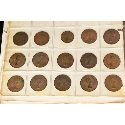 141 - A LARGE AND HEAVY CASE CONTAINING MIXED COINS, to include two small and one large coin album with Si... 