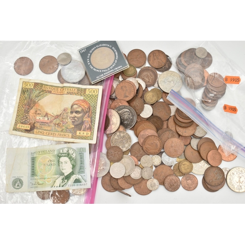 116 - A BOX OF ASSORTED ITEMS, to include a ladies 'Seiko Automatic Hi-Beat' wristwatch requires attention... 