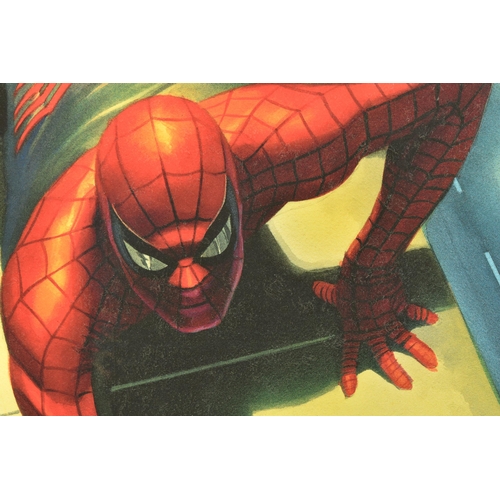 314 - ALEX ROSS FOR MARVEL COMICS (AMERICAN CONTEMPORARY) 'THE SPECTACULAR SPIDERMAN', a signed limited ed... 