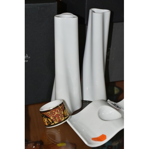 320 - A COLLECTION OF BOXED ROSENTHAL TABLEWARE,  comprising a Studio-Line egg cup, a Studio-Line juice ju... 