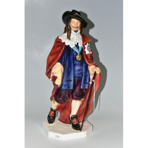 392 - A LARGE ROYAL DOULTON LIMITED EDITION PRESTIGE FIGURE 'KING CHARLES I', HN3459 No. 222 of 350 of the... 