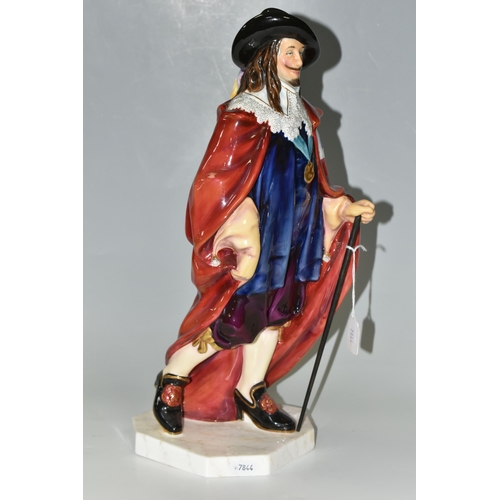 392 - A LARGE ROYAL DOULTON LIMITED EDITION PRESTIGE FIGURE 'KING CHARLES I', HN3459 No. 222 of 350 of the... 