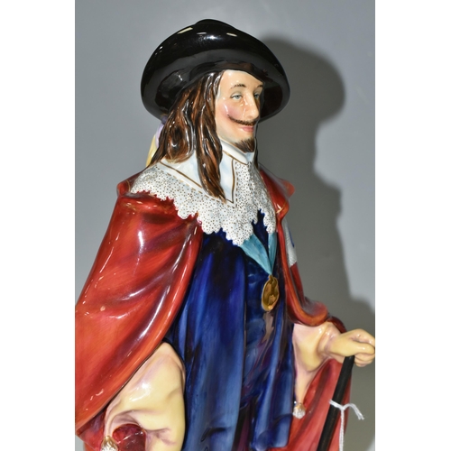 392 - A LARGE ROYAL DOULTON LIMITED EDITION PRESTIGE FIGURE 'KING CHARLES I', HN3459 No. 222 of 350 of the... 