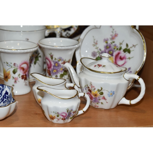 409 - A LARGE QUANTITY OF ROYAL CROWN DERBY GIFTWARE,  comprising an Imari pattern 1128 dinner plate, diam... 