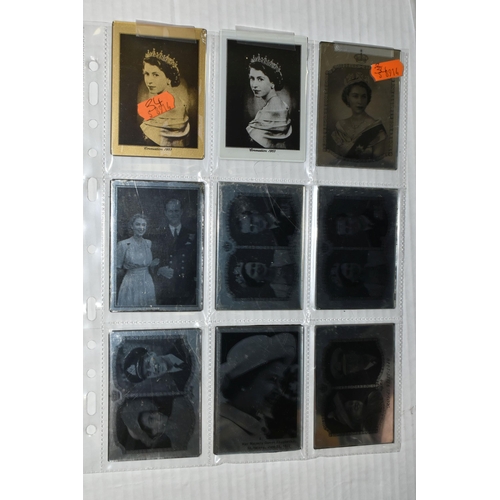 413 - A COLLECTION OF ROYAL COMMEMORATIVE SOUVENIR PHOTOPRINTED POCKET MIRRORS, thirteen mirrors 8.8cm x 6... 