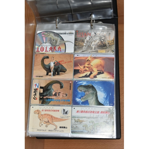 418 - A LARGE COLLECTION OF MOSTLY JAPANESE PREPAID PHONECARDS, over one hundred cards designs comprising ... 