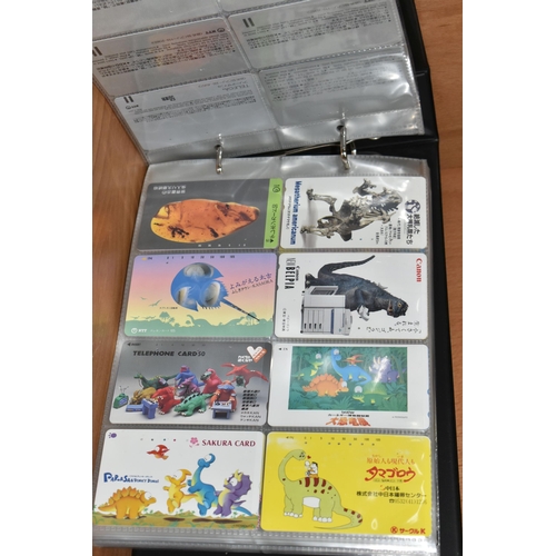 418 - A LARGE COLLECTION OF MOSTLY JAPANESE PREPAID PHONECARDS, over one hundred cards designs comprising ... 