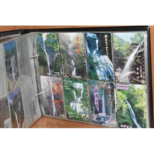 418 - A LARGE COLLECTION OF MOSTLY JAPANESE PREPAID PHONECARDS, over one hundred cards designs comprising ... 