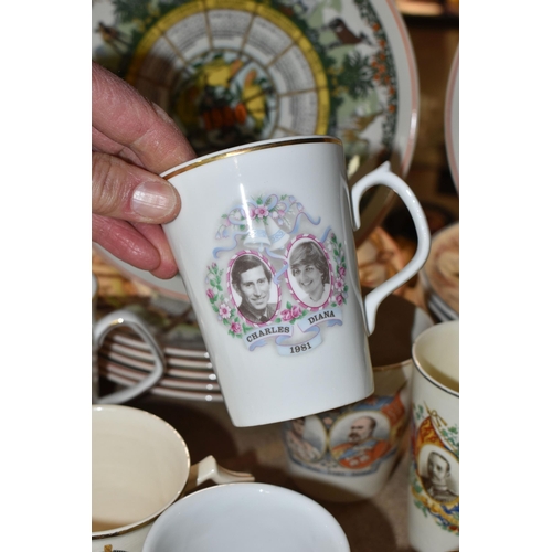 422 - A GROUP OF CERAMICS, to include two Price Kensington budgerigar vases, an S Fielding & Co beaker pri... 
