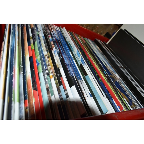 438 - FIVE BOXES OF BOOKS & MAGAZINES containing over 100 miscellaneous titles in hardback and paperback f... 