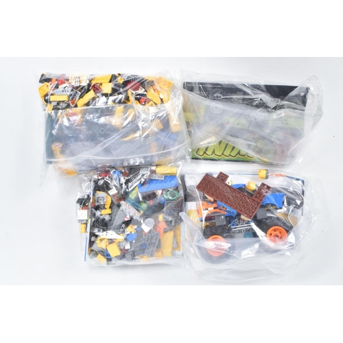 15 - A COLLECTION OF TWELVE UNBOXED LEGO CITY MODELS, each individually sealed with some models built, ot... 