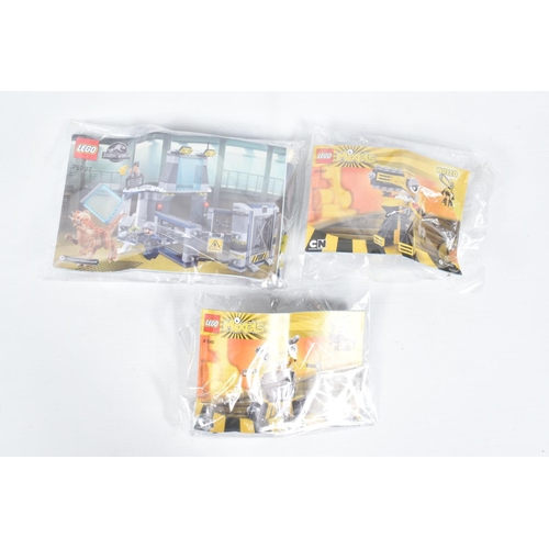 17 - A MIXED SELECTION OF ELEVEN LEGO SETS FROM VARIOUS COLLECTIONS, each individually sealed with some m... 