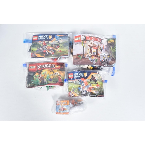 18 - A MIXED SELECTION OF NINE LEGO SETS FROM VARIOUS COLLECTIONS, each individually sealed with some mod... 