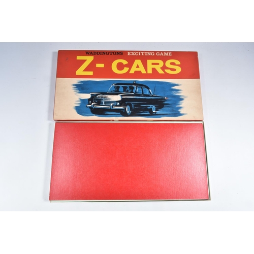 23 - A COLLECTION OF VINTAGE BOXED WADDINGTON'S BOARD GAMES, to include 'Z-Cars', 'Kimbo', 'Railroader', ... 