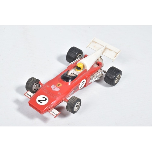 24 - A QUANTITY OF BOXED AND UNBOXED SCALEXTRIC CARS AND MOTORBIKES, boxed McLaren Mercedes MP4/10, RN10 ... 