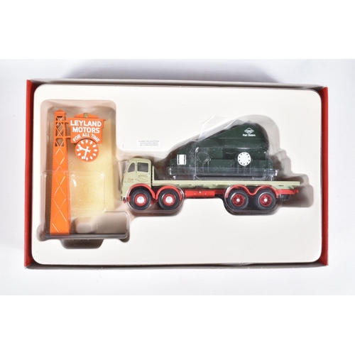 3 - SEVEN BOXED 1:50 SCALE CORGI HAULAGE MODELS, the first a limited edition Road Transport Heritage sil... 