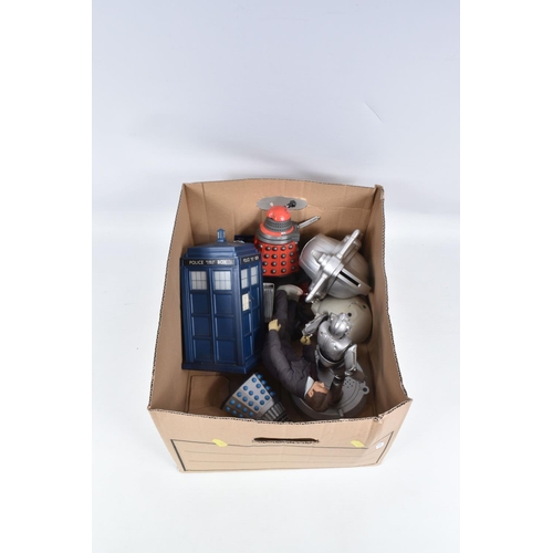 30 - A COLLECTION OF 12 INCH DOCTOR WHO ACTION FIGURES AND OTHER LOOSE AND BOXED FIGURES, to include a 12... 