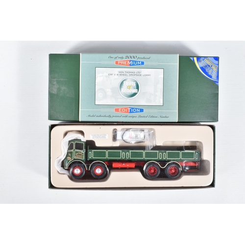 4 - EIGHT BOXED 1:50 SCALE DIECAST CORGI MODELS, the first is a Premium edition Fleets of Renown Ken Tho... 