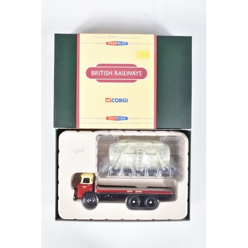 4 - EIGHT BOXED 1:50 SCALE DIECAST CORGI MODELS, the first is a Premium edition Fleets of Renown Ken Tho... 