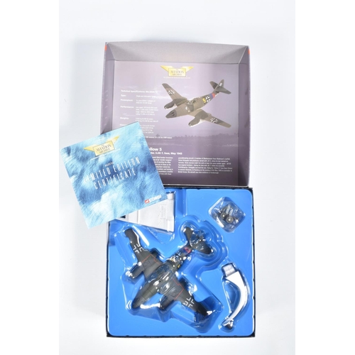 45 - FOUR BOXED LIMITED EDITION CORGI AVIATION ARCHIVE DIECAST MODEL AIRCRAFTS, the first is a 1:72 scale... 