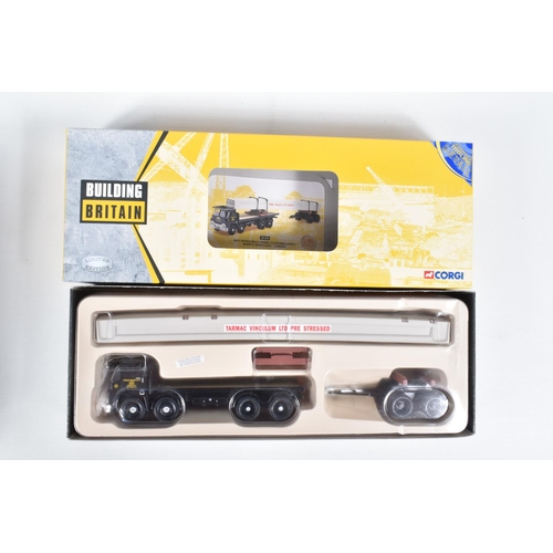 5 - EIGHT BOXED MODEL CONSTRUCTION VEHICLES, the first a First Gear 1:50 scale TD-15 Crawler Dozer, numb... 