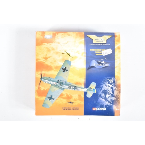 59 - SIX BOXED 1:72 SCALE LIMITED EDITION FLYING ACES CORGI AVIATION ARCHIVE DIECAST MODEL AIRCRAFTS, the... 