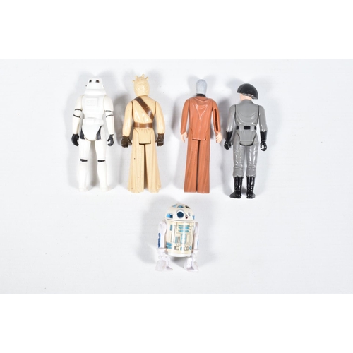 6 - A COLLECTION OF UNBOXED ORIGINAL STAR WARS FIGURES, to include a GMFGI 1977 Artoo-Detoo (R2-D2), wor... 